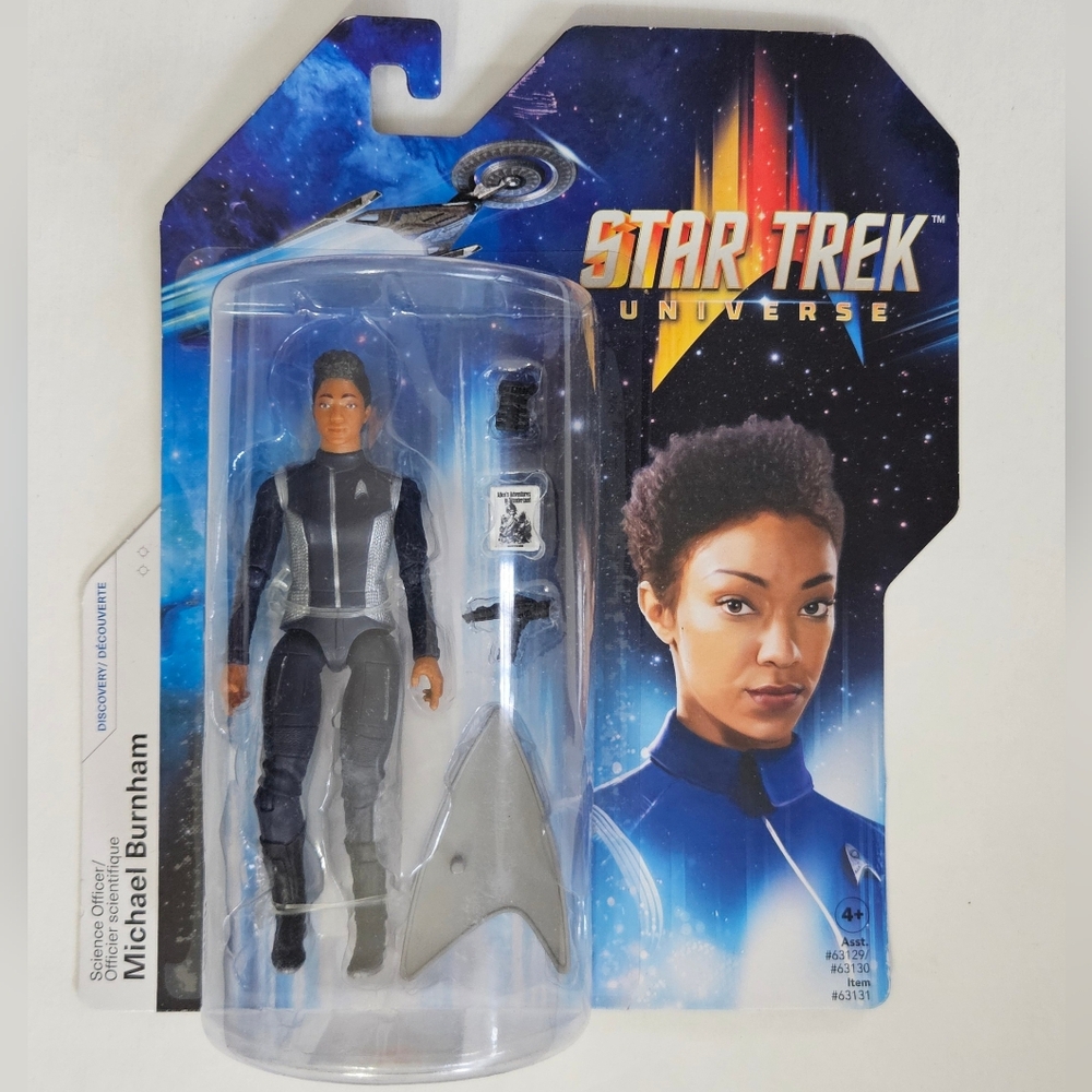 Star Trek Universe Michael Burnham Science Officer Action Figure 5" Brand New